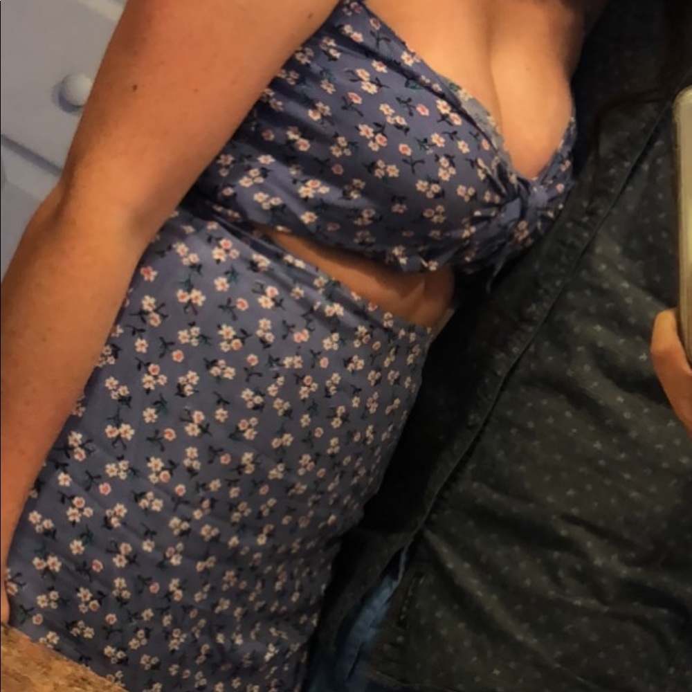 2 piece top/skirt combo